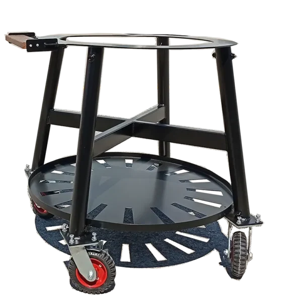 KAMDO OFF-ROAD Cart. Off-road grill cart with reinforced steel frame and matte powder-coated finish